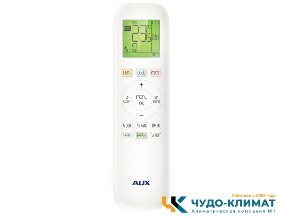 Кондиционер AUX Q Fresh ASW-H12A4/QF-R2DI/AS-H12A4/QF-R2DI