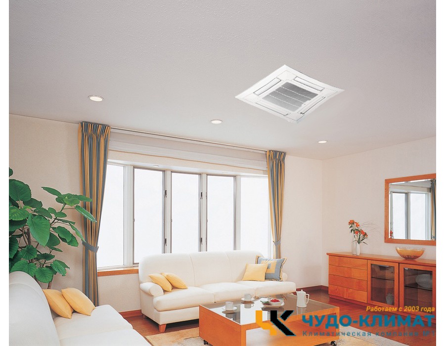 Кассетный кондиционер Aero IXIA TwinRow Alpha Fresh AI-60TRA-F-N/AI-60TRA-F-E-N