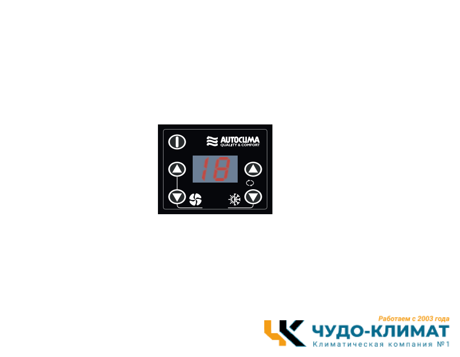 Автомобильный мобильный кондиционер Autoclima MODULA RTH SLIM 24В