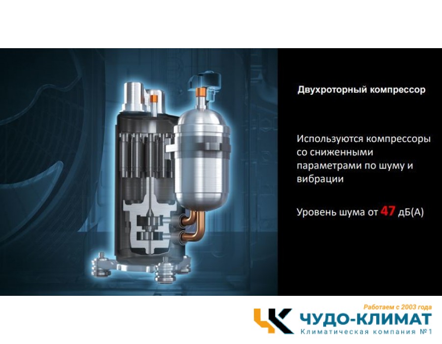 Внешний блок мульти сплит-системы на 2 комнаты Ballu Free Match ERP Long Pipe B2OI-FM/out-14HN8/LP_EU