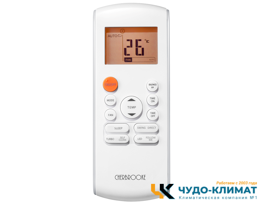 Кассетный кондиционер CHERBROOKE CCA-12HRN1-Q/COX-12HN1-Q