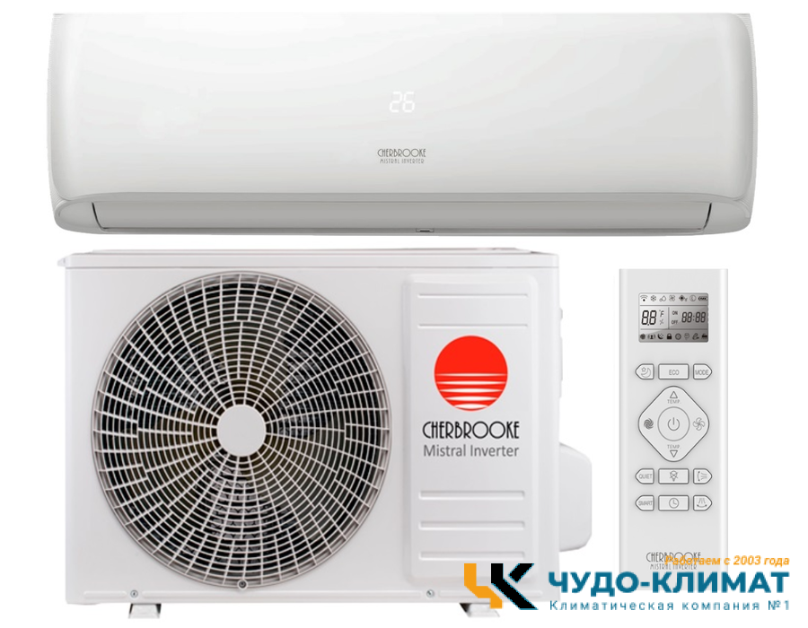 Кондиционер CHERBROOKE Mistral ASV-12UR4K1/AOV-12UR4K1