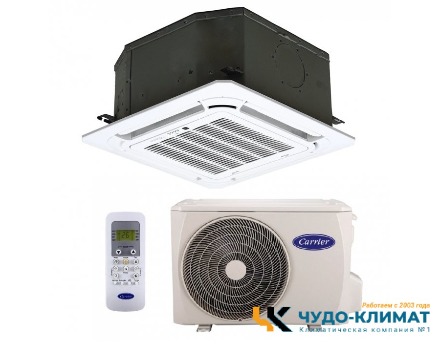 Кассетный кондиционер Carrier 42QTD018NS/38QUS018NS