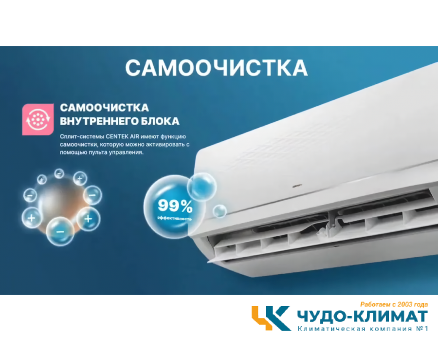 Кондиционер Centek CT-65F18 Wi-Fi