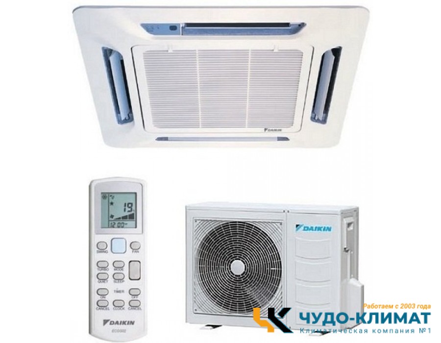Кассетный кондиционер Daikin FFQN35CXV/RYN35CXV