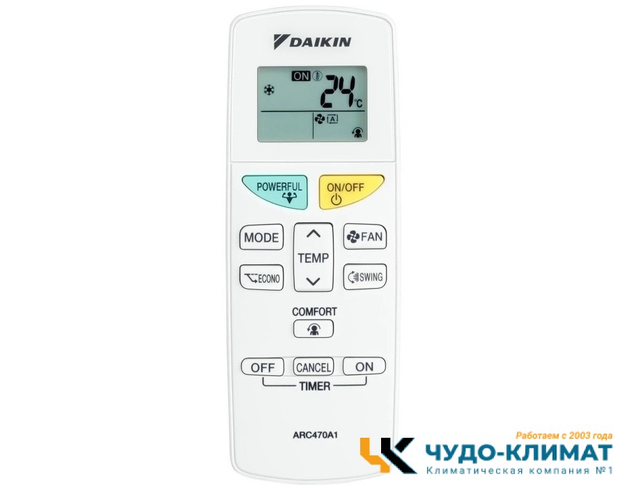 Настенный внутренний блок мульти-сплит системы Daikin FTXF25D