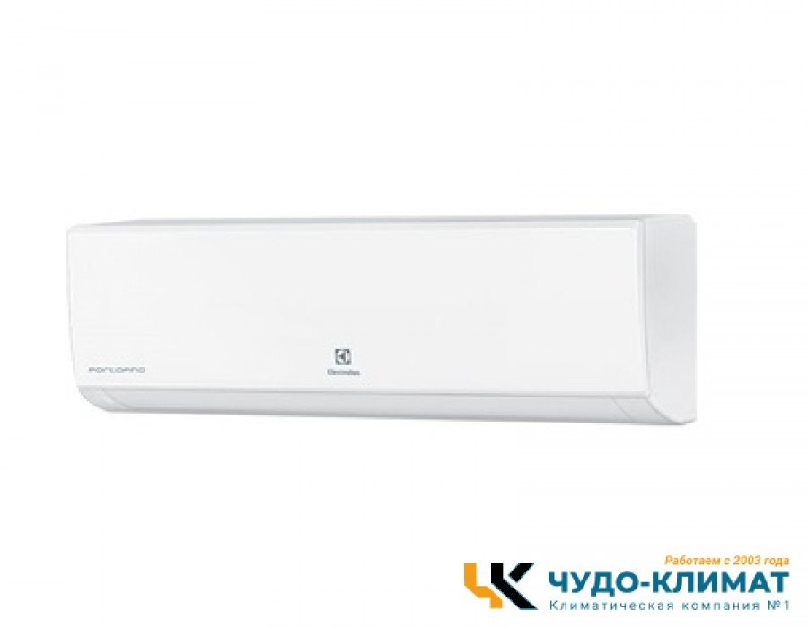 Настенный внутренний блок мульти сплит-системы Electrolux Portofino Super Match ERP R32 EACS/I-09HP FMI/N8_ERP