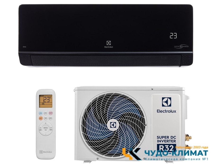 Кондиционер Electrolux Onix Super EACS/I-24HIX-BLACK/N8