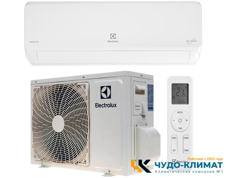 Кондиционер Electrolux Fusion 2.0 Super EACS/I-24HF2/N8_24Y