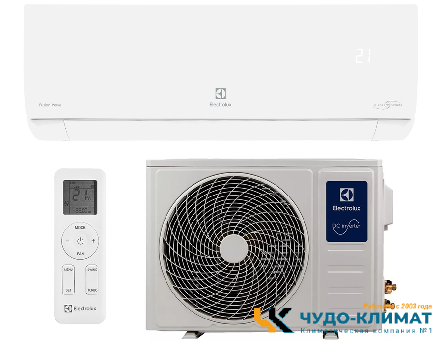 Кондиционер Electrolux Fusion Wave Super EACS/I-24HFW/N8