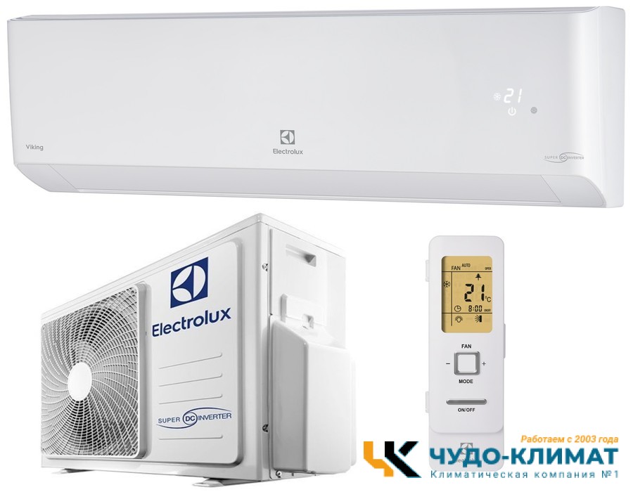 Кондиционер Electrolux Viking 2.0 EACS/I-24HVI/N8_19Y