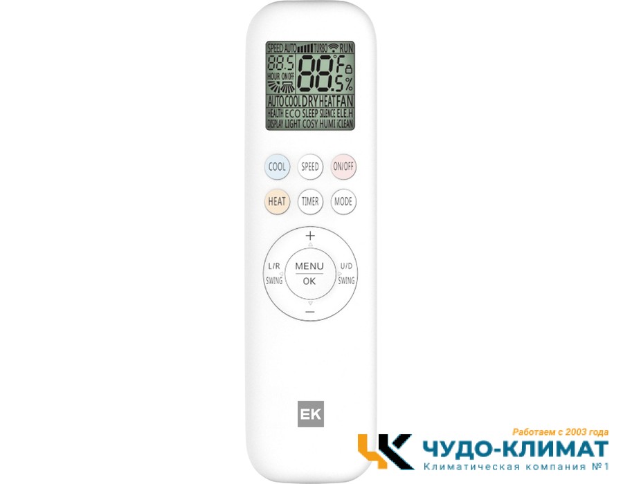Кондиционер Euroklimat Bosco EKSB-35HN/EKOB-35HN