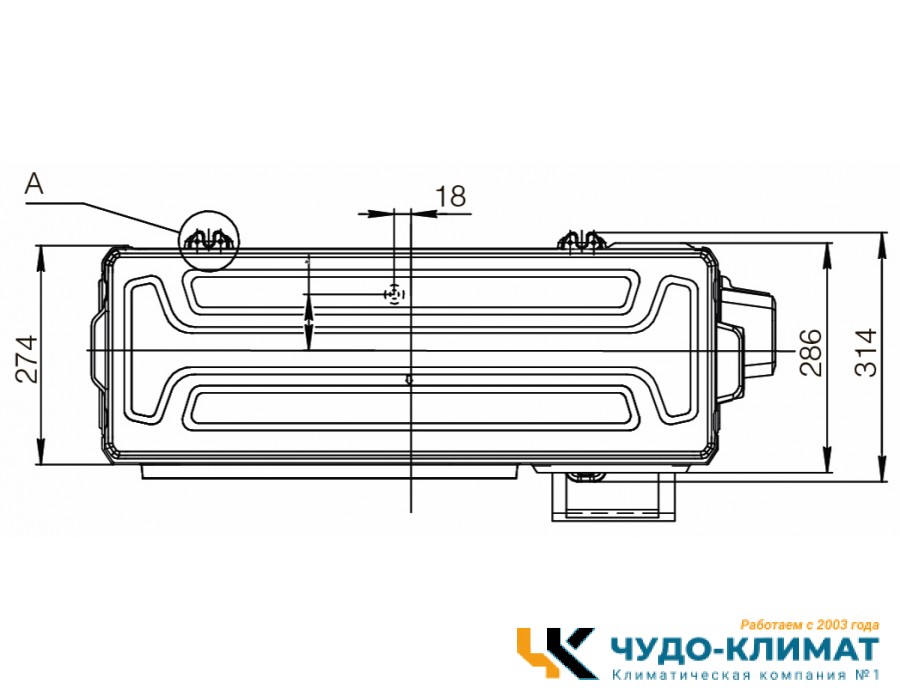 Настенный кондиционер Excon CR-01-0511