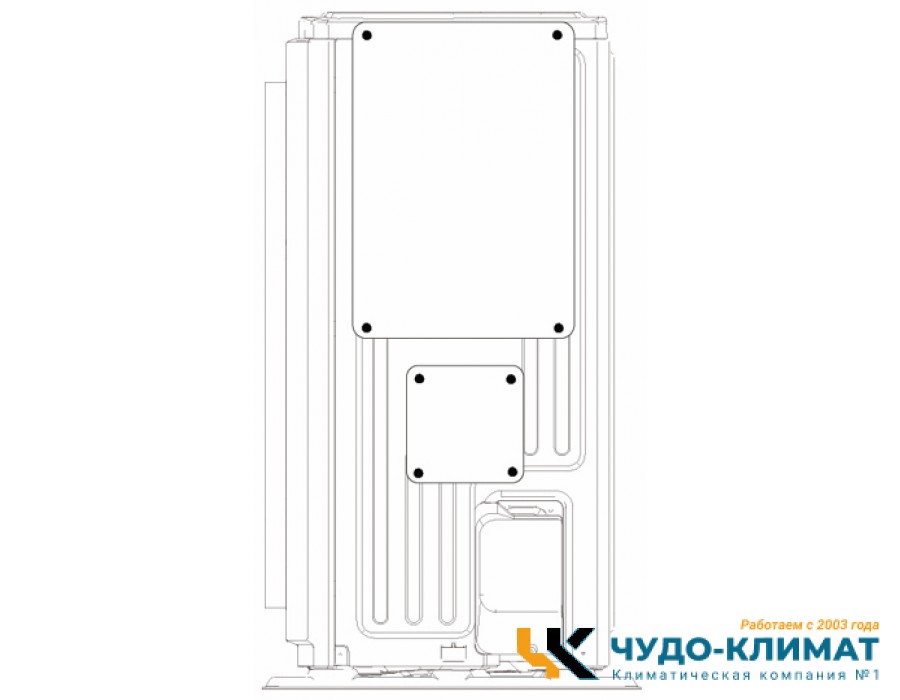Кассетный кондиционер Excon CR-01-0712
