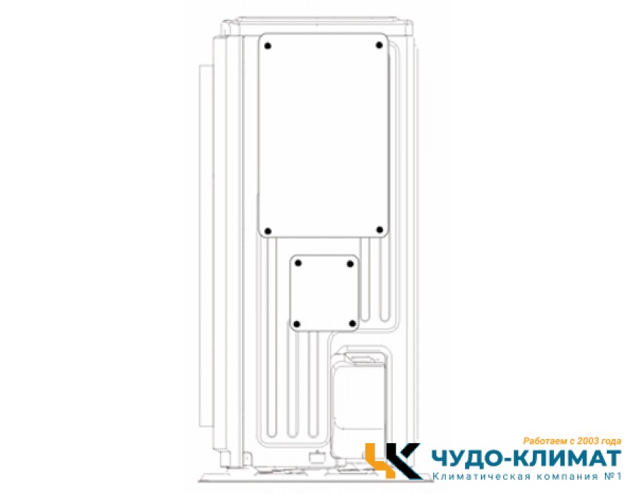 Кассетный кондиционер Excon CR-01-1022