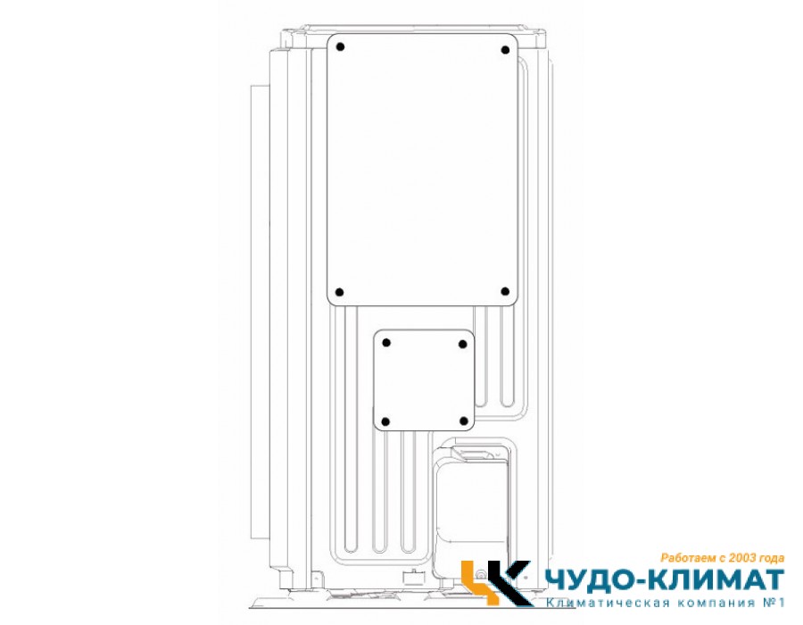 Напольно-потолочный кондиционер Excon CR-01-1022