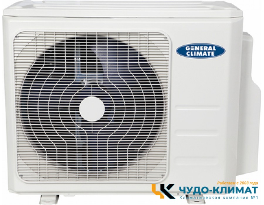 Внешний блок мульти сплит-системы на 3 комнаты General Climate Free match GU-M3EA27H32