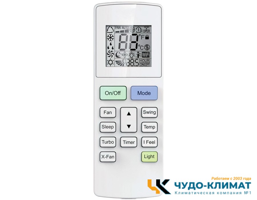 Настенный внутренний блок мульти сплит-системы General Climate GC-MR12HR32