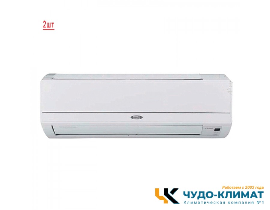 Мульти сплит-система на 2 комнаты General Climate Free Multi 2GU-M2E18H1/GC-ME09HRI*2шт