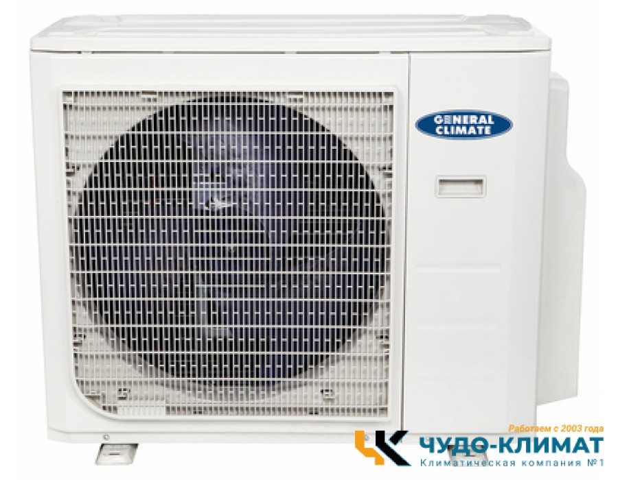 Внешний блок мульти сплит-системы на 4 комнаты General Climate Free match  GU-M4EA36HN1