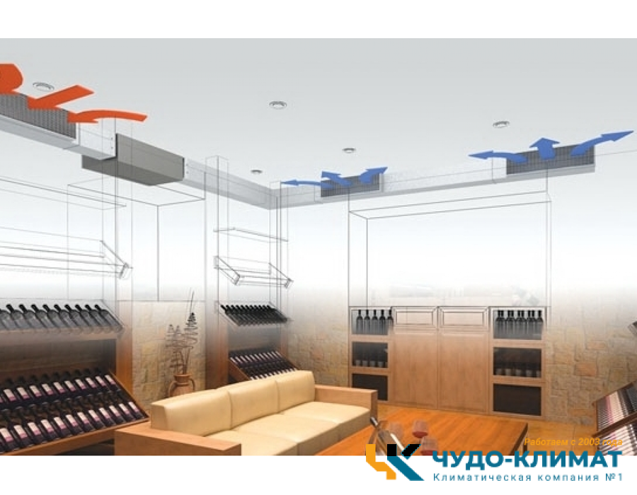 Канальный внутренний блок мульти сплит-системы Gree Free Match IV GFH(24)EA-K6DNA1B/I