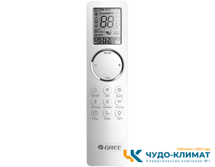Кондиционер Gree Airy GWH09AVCXB-K6DNA1B(champagne)