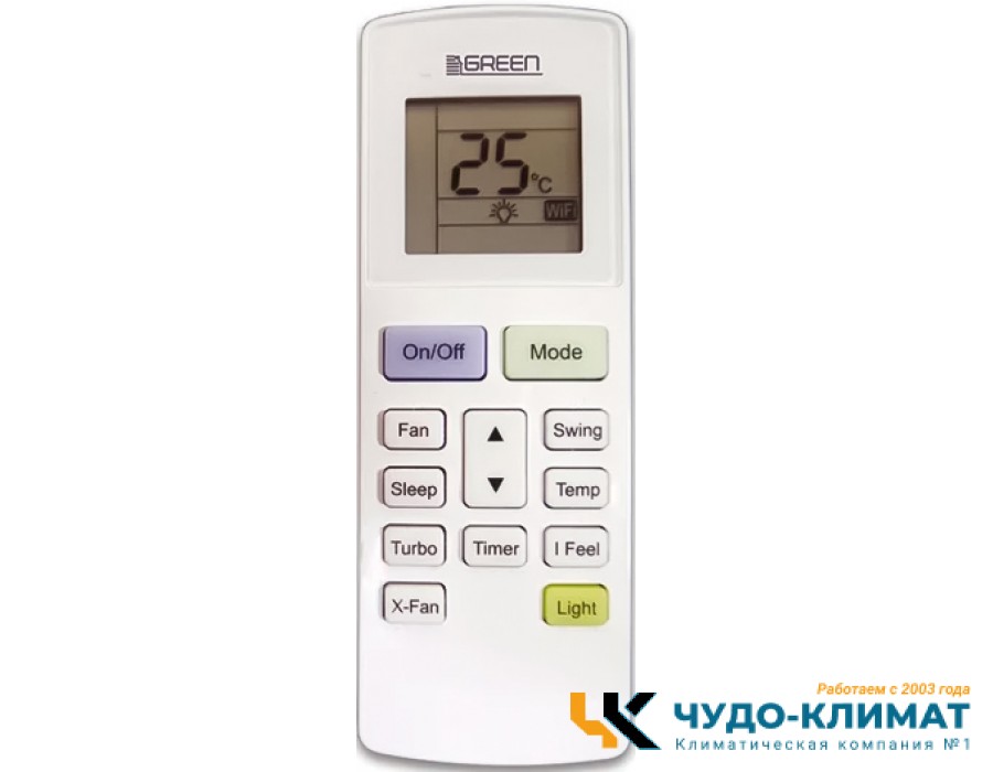 Кондиционер Green Hit GRI-12HH2/GRO-12HH3