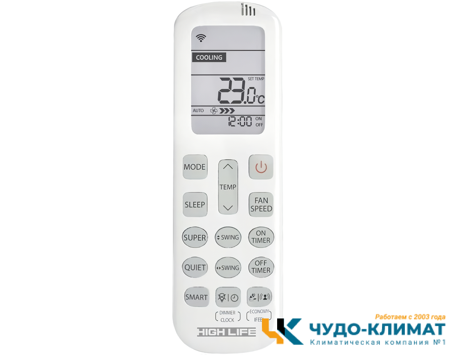 Кондиционер High Life Priority Class ACHL-12PC-I-CHDV02S