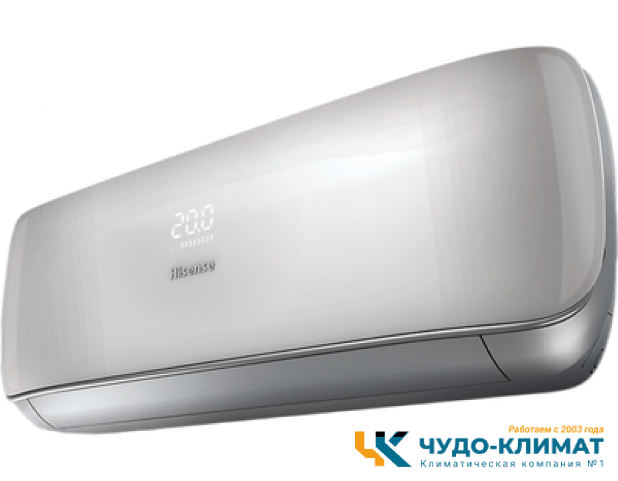 Настенный внутренний блок мульти сплит-системы Hisense Design Free Match AMS-09UR4SVETG67(R) SILVER