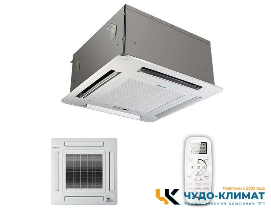 Кассетный кондиционер Hisense AUC-18HR4SAA1/AUW-18H4SS
