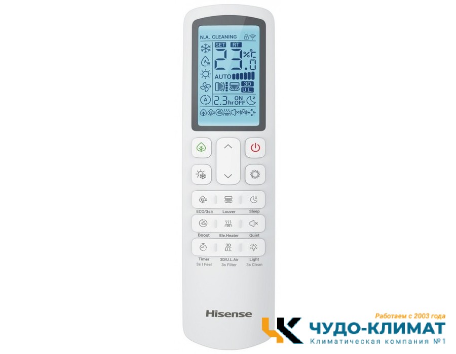 Кассетный внутренний блок мульти сплит-системы Hisense Free Match ACT-12UR4RCC8