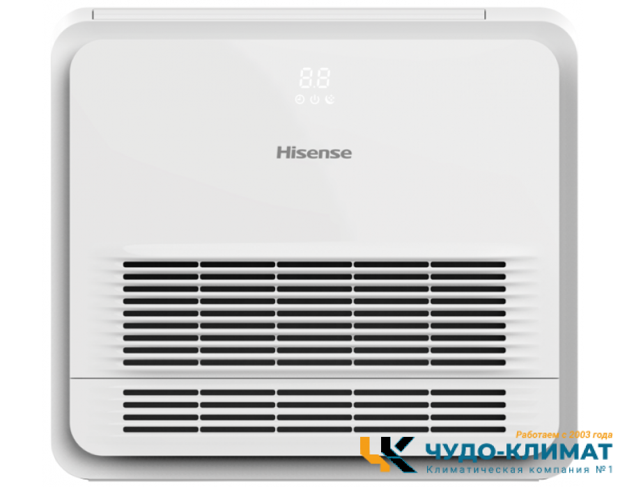 Напольно-потолочный кондиционер Hisense Heavy EU AKT-12UR4RK8/AUW-12U4RS8 Wi-Fi