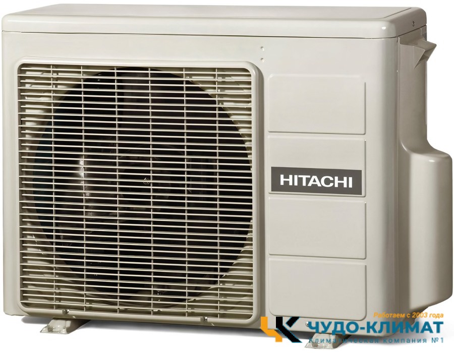 Внешний блок мульти сплит-системы на 2 комнаты Hitachi Free Match  RAM-40NE2F