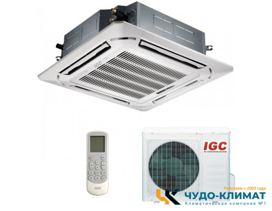 Кассетный кондиционер IGC ICХ-24H/U