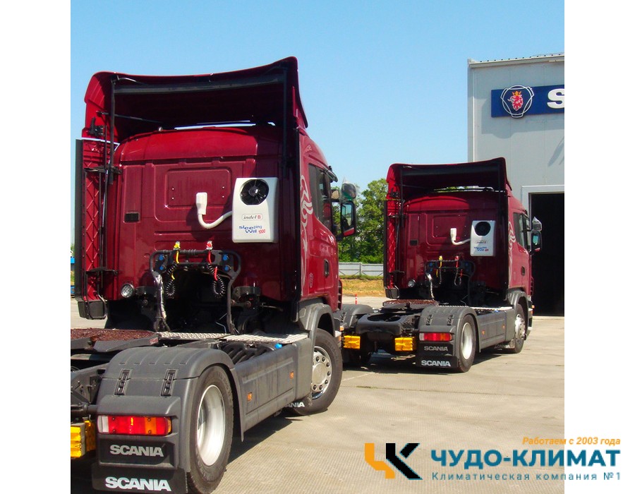 Автомобильный мобильный кондиционер Indel B BACK PLUS 24 V