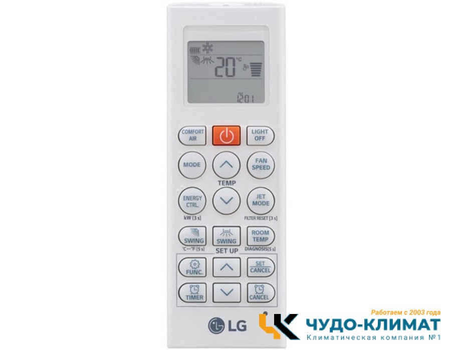 Настенный внутренний блок мульти-сплит системы Lg DM12RP.NSJR0