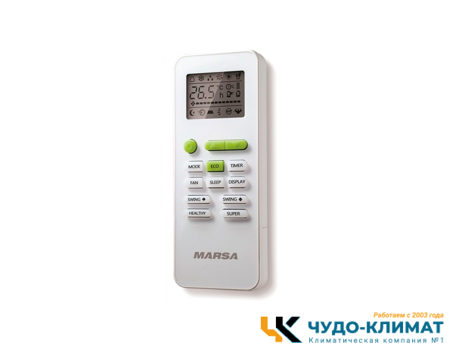 Кассетный кондиционер Marsa MRK-24UHTN/MRK-24HTNE-W