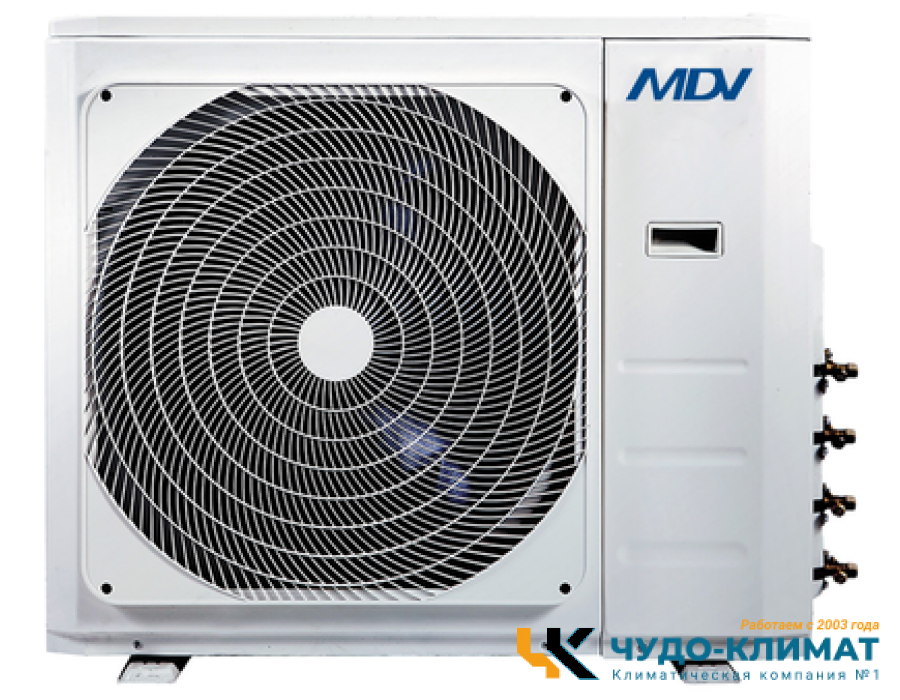 Внешний блок мульти сплит-системы на 4 комнаты Mdv Free match MD4O-28HFN8