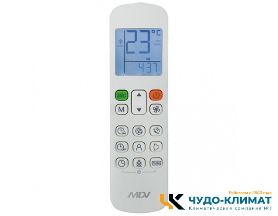 Кассетный кондиционер Mdv MDCD-36HRN1/MDOU-36HN1-L
