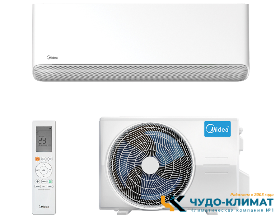 Кондиционер Midea Breezeless E MSFE-24N8D6-I/MSFE-24N8D6-O