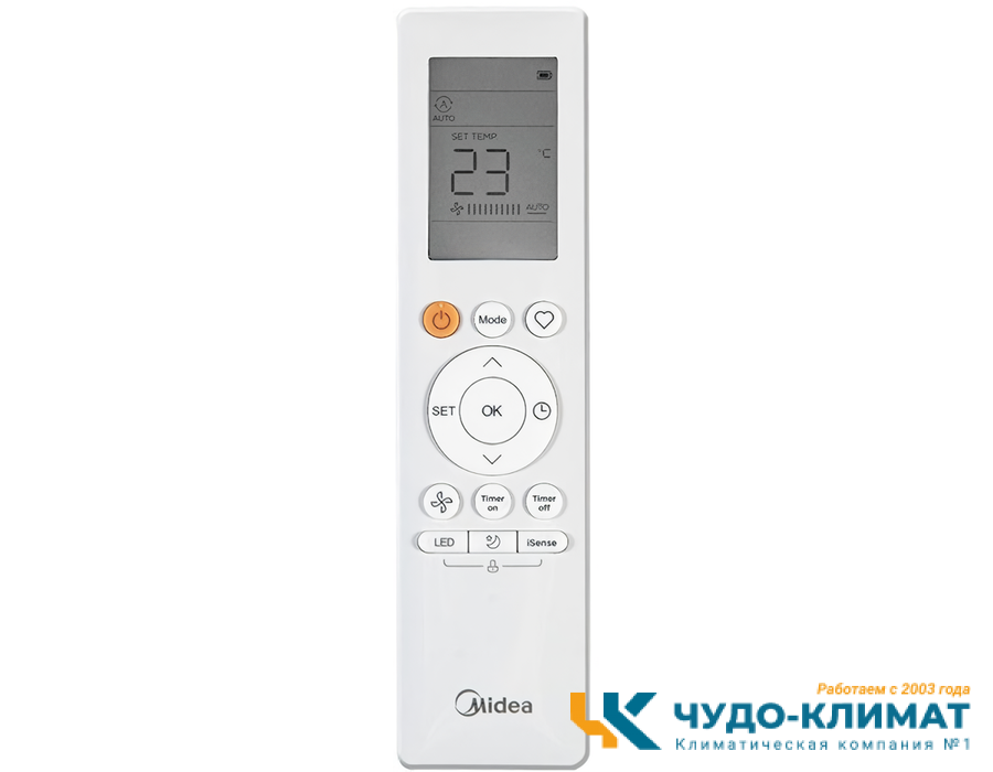 Напольно-потолочный кондиционер Midea MUE-60HRN1-R/MOU-55HN1-R