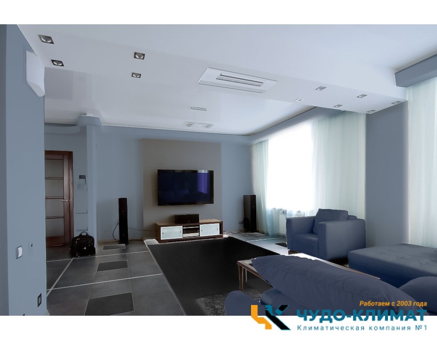 Кассетный кондиционер Mitsubishi Electric MLZ-KP25VF/SUZ-M25VA/MLP-444W