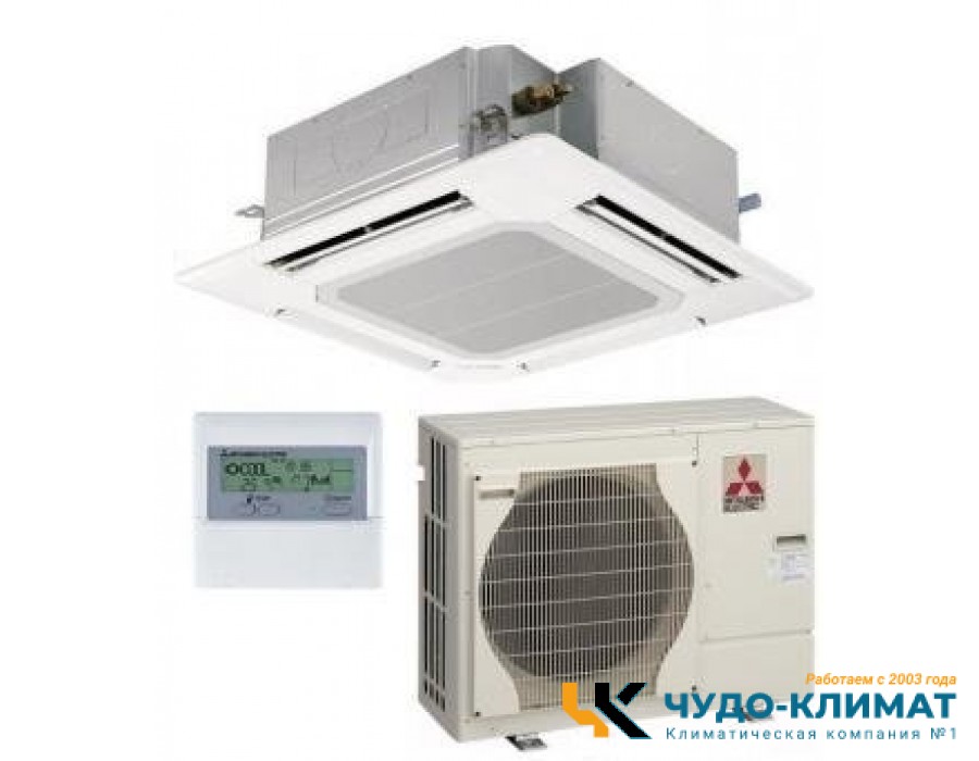 Кассетный кондиционер Mitsubishi Electric PLA-ZRP35BA/PUHZ-ZRP35VKA