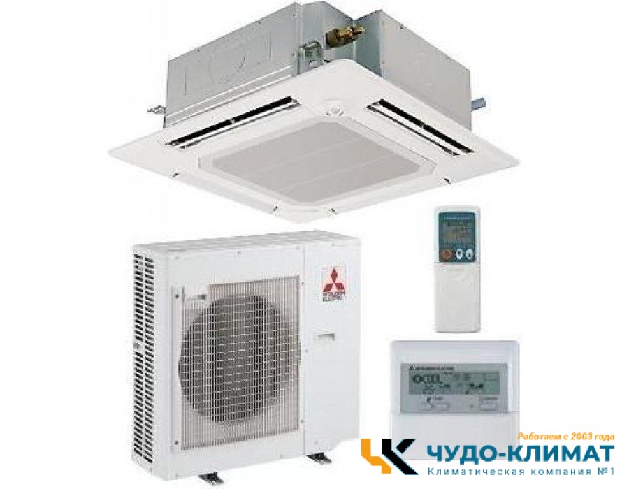 Кассетный кондиционер Mitsubishi Electric PLA-ZRP71BA/PUHZ-ZRP71VHA