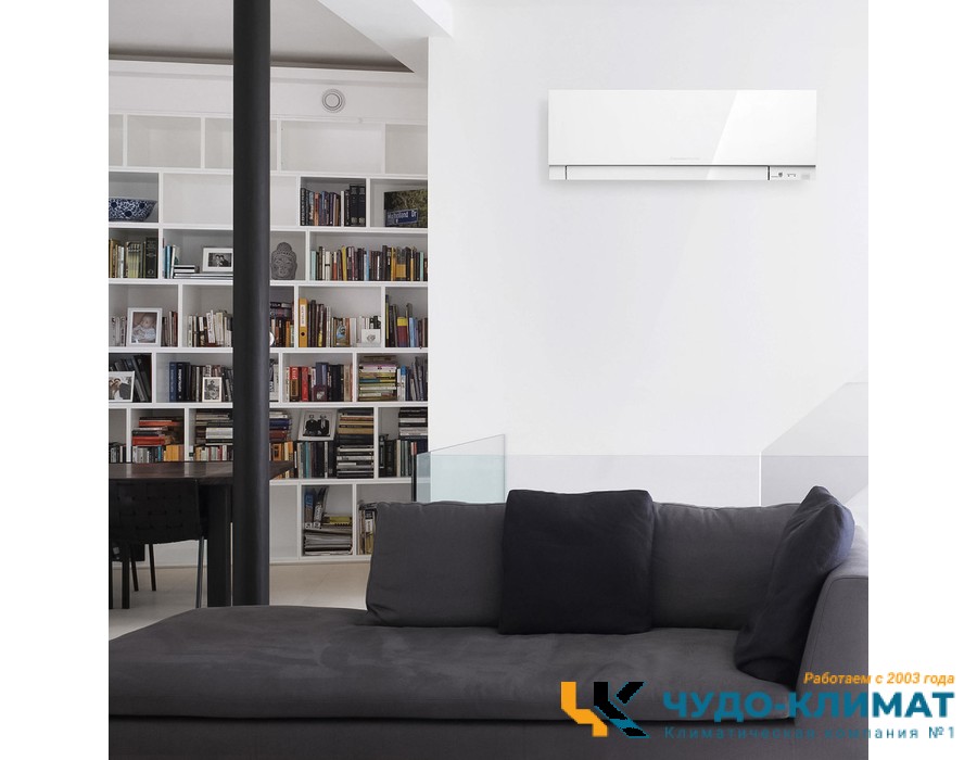 Настенный внутренний блок мульти сплит-системы Mitsubishi Electric Premium Design MSZ-EF22VGKW