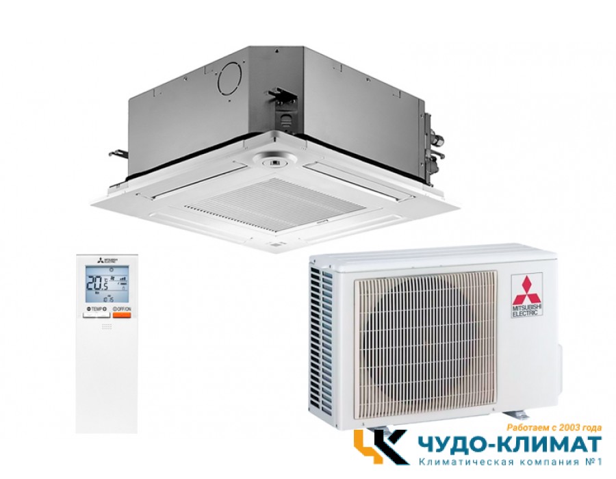 Кассетный кондиционер Mitsubishi Electric SLZ-M25FA/SUZ-M 25