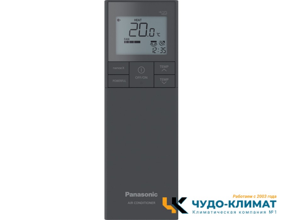 Кондиционер Panasonic Nordic black CS-HZ35ZKE-H/CU-HZ35ZKE