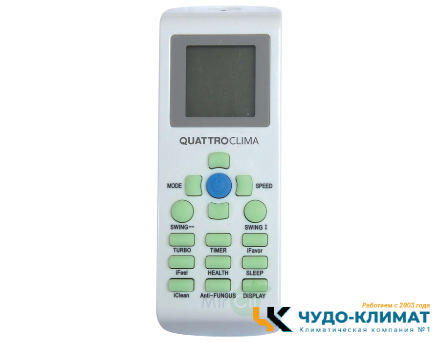 Кассетный кондиционер QUATTROCLIMA QV-I24CG/QN-I24UG/QA-ICP10