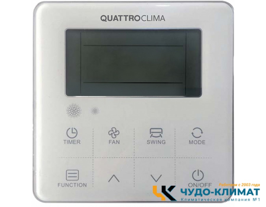 Кассетный кондиционер QUATTROCLIMA QV-I48CG1/QN-I48UG1/QA-ICP12