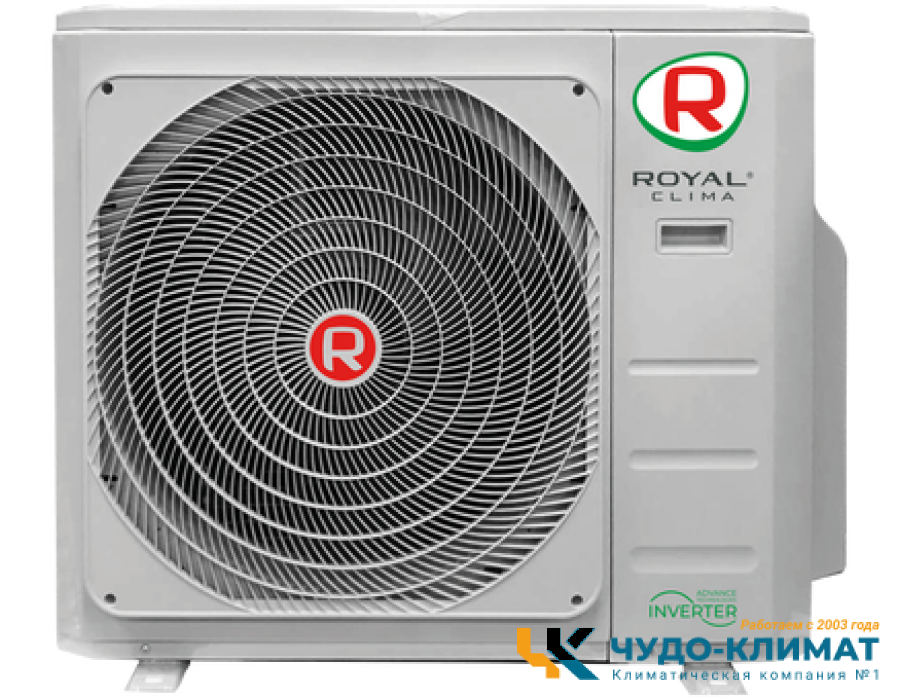 Внешний блок мульти сплит-системы на 4 комнаты Royal Clima Free Match 4RMX-28HN